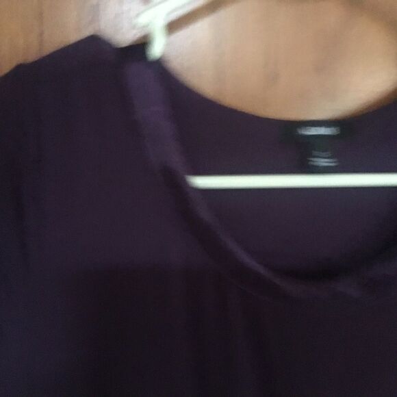 NWOT. Alfani Brand Eggplant Women’s S Blouse - Picture 2 of 9